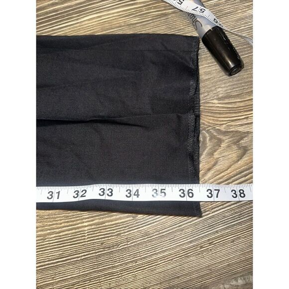 Nordstrom Tech Smart Trim Fit Dress Pants. Size 42x37. Raw Hem Black. NWT. P - Picture 10 of 11